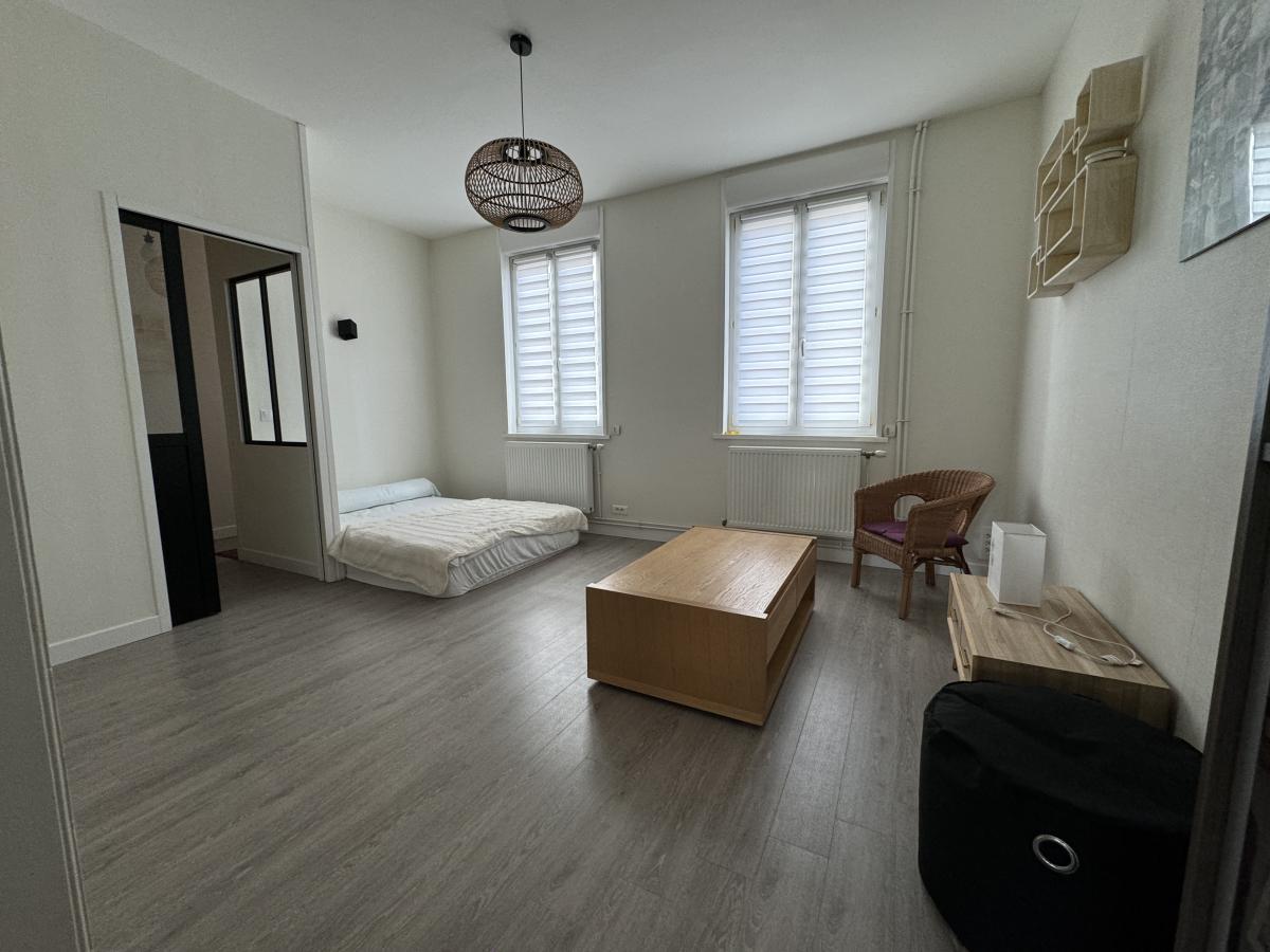 Maison de ville proche Valenciennes Marly secteur Golf type 4 jardin garage