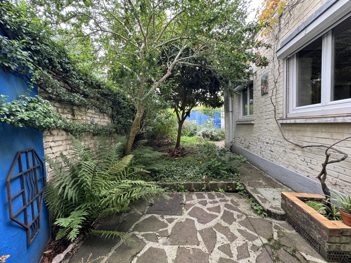 Maison vieux Valenciennes avec jardin et d