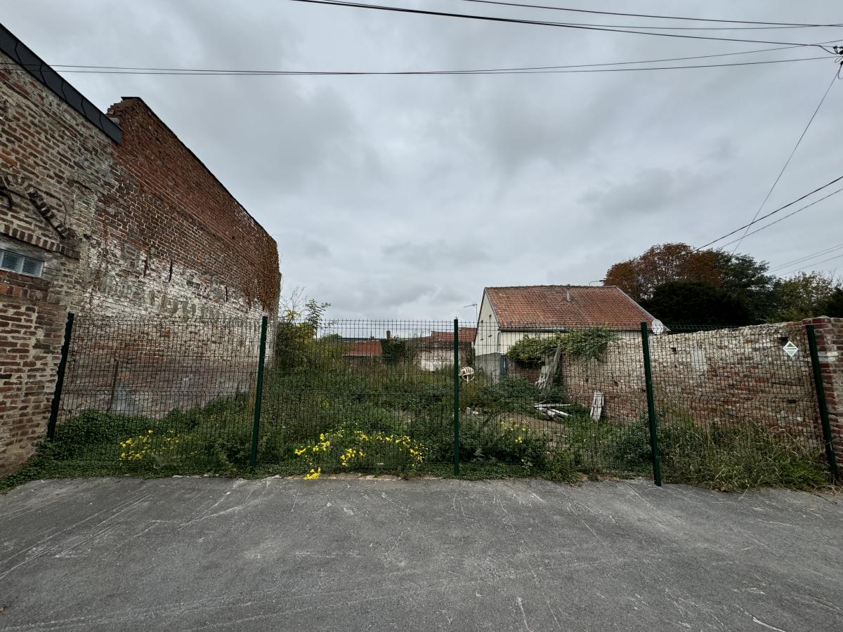 Terrain constructible Saultain proche Valenciennes