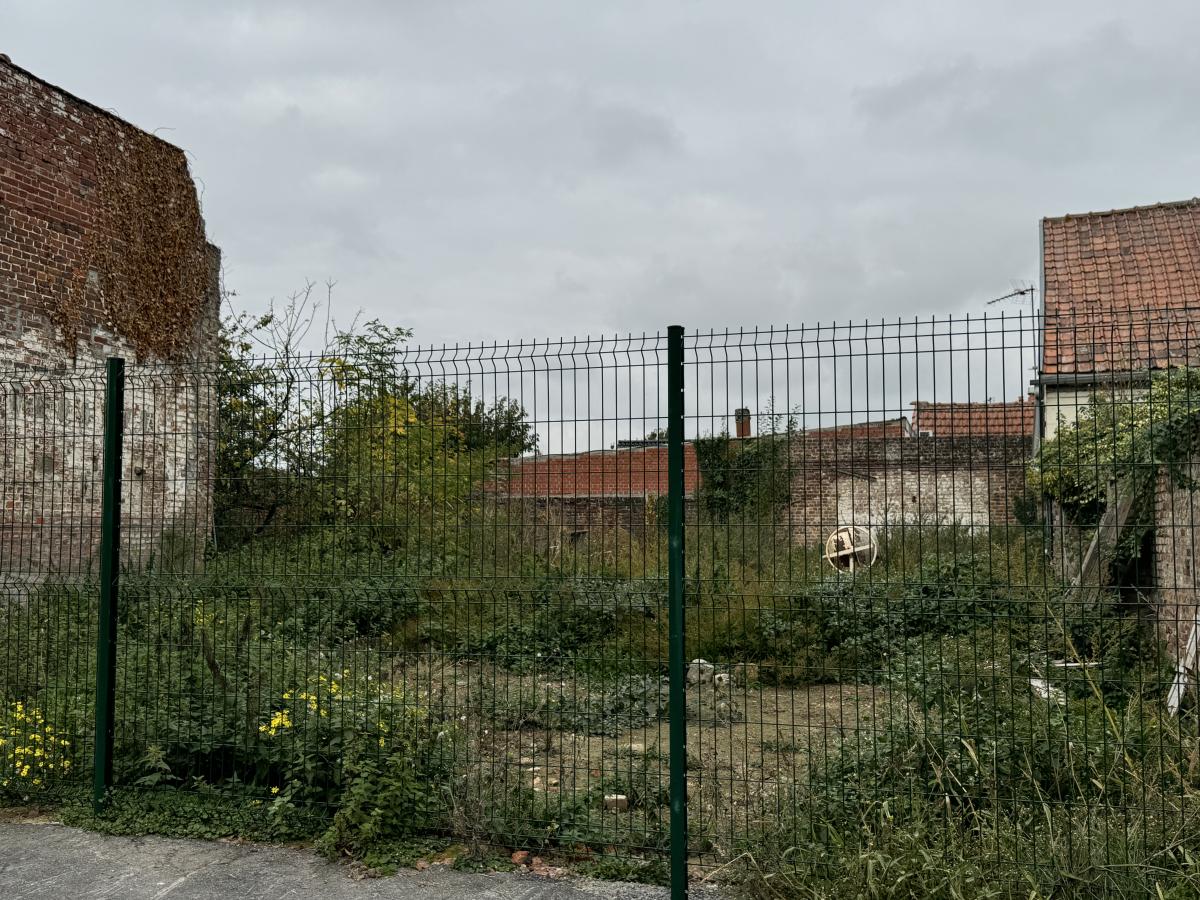 Terrain constructible Saultain proche Valenciennes