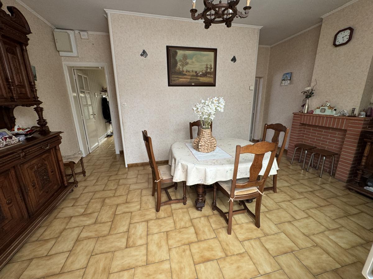 Maison Marly proche Valenciennes 2 chambres, bureau, grand garage, jardin