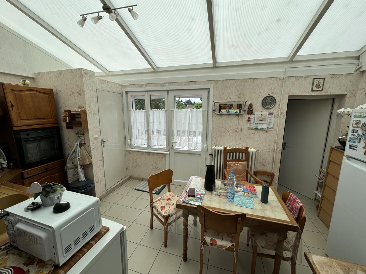 Maison Marly proche Valenciennes 2 chambres, bureau, grand garage, jardin